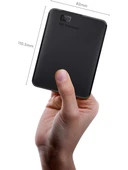 WD Elements Portable 5TB USB 3.0 2.5 Taşınabilir Disk Siyah (WDBU6Y0050BBK-WESN) - 2