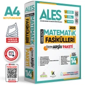 2025 ALES MATEMATİK Kara Kutu 1.Cilt Fasikül SETİ (14lü) ÖSYM Çıkmış Soru Bankası Çözümlü PAKET - 2