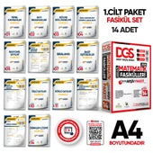 2025 DGS MATEMATİK Kara Kutu 1.Cilt Fasikül SETİ (14lü) ÖSYM Çıkmış Soru Bankası Çözümlü PAKET - 1