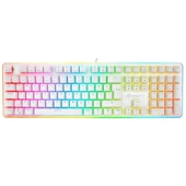 GameBooster G918 Fire Storm RGB Red Switch Mekanik Beyaz Oyun Klavyesi - 1