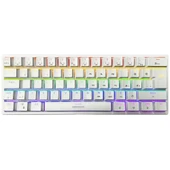 GameBooster G11 GHOST Rainbow Aydınlatmalı Beyaz Mekanik Gaming Klavye - 1