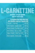 TALYA L-carnitine, L-karnitinli Bitkisel Karışım Içeren Takviye Edici Gıda, 60 Kapsül - 6