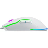 GameBooster M18 Inferno 2.4ghz Kablosuz RGB Aydınlatmalı Beyaz Profesyonel Gaming Mouse - 3