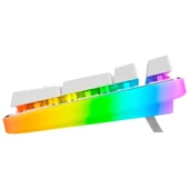 GameBooster G918 Fire Storm RGB Red Switch Mekanik Beyaz Oyun Klavyesi - 5