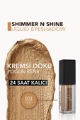 FLORMAR Likit Göz Farı - Shimmer & Shine Liquid Shadow 003 Ambitious Gold thumbnail 2
