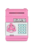 Pembe Atm Kasa Para Yutan Kumbara Şifreli Atm Tasarımlı Para Kasası Kumbara Şifreli Pembe - 3