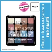 NYX PROFESSİONAL MAKEUP Ultimate Shadow Palette - Vintage Jean Baby Göz Farı Paleti - 1