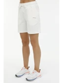 Lumberjack Basic Short W-CT144 5Fx Kadın Şort Ekru 101931813 - 1