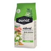 Ownat 4 kg Hairball Yetişkin Tavuklu Kedi Maması - 1