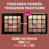 NYX PROFESSİONAL MAKEUP Göz Farı Paleti - Ultimate Shadow Pallette Warm Neutrals 800897017644 - 3