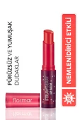 FLORMAR Shea ve Kakao Yağı İçeren Stik Renkli Dudak Nemlendiricisi - Lip Balm -003 STRAWBERRY-8690604555383 - 1
