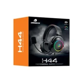 GameBooster H44 RGB USB7.1 Siyah Profesyonel Oyuncu Kulaklığı - 5