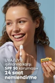 NIVEA SUN Yüksek Güneş Korumalı Dudak Bakım Kremi 4.8gr, SPF50, 24 Saat Nemlendirici, E ve C Vitamini - 3