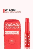 FLORMAR Shea ve Kakao Yağı İçeren Stik Renkli Dudak Nemlendiricisi - Lip Balm -005 WATERMELON-8690604555406 - 5