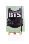 Bts Tasarımlı Defter Lastikli Noktalı Sert Kapak Bts Defter thumbnail 1