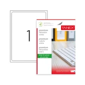 Tanex TW-2001 Beyaz Laser Etiket 199.6x289.1 mm 100 Adet thumbnail 1