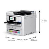 Epson WorkForce Pro WF-EM-C800RDWTF Renkli Çok Fonksiyonlu Inkjet Yazıcı - 4