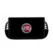 Fiat 500 Araç Multimedya Android Ekran Carplay Navigasyon Double Teyp 2+32 9" 08-15 Black CADENCE - 1