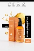 Argan Yağı Kuru ve Kırılgan Saçlar İçin Yoğun Nemlendirici ve Besleyici Özellikli 100 Ml thumbnail 1