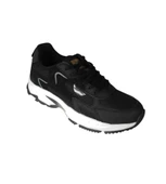 JUMP Kadın Siyah Kalın Taban Fileli Memory İç Taban Sneaker Spor Ayakkabı - 2