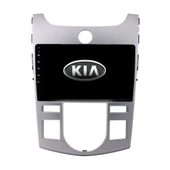 Kia Cerato Araç Multimedya Android Ekran Carplay Navigasyon Double Teyp 4+64 9" 08-12 Silver CADENCE - 1