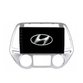 Hyundai i20 Araç Multimedya Android Ekran Carplay Double Teyp 4+64 9" 13-14 Düz Dijital Silver CADENCE thumbnail 1
