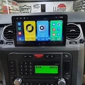 Land Rover Discovery 3 Araç Multimedya Android Ekran Carplay Double Teyp 4+64 9" 04-05 Silver CADENCE thumbnail 5