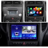 Mercedes Slk Araç Multimedya Android Ekran Carplay Navigasyon Double Teyp 4+64 9" 04-10 Black CADENCE thumbnail 4
