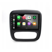Renault Trafic Araç Multimedya Android Ekran Carplay Double Teyp 4+64 9" 15-21 Black CADENCE thumbnail 3