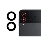 Galaxy Z Flip 3 İle Uyumlu Kamera Camı İthal Set SM-F711 - 1