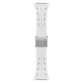 Watch 44mm Uyumlu Akıllı Saat Kordonu-127 Metal Tokalı Silikon Kordon - 9