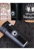 12 Saat Sıcak Soğuk Filtreli Çay Kahve Termosu Çift Katmanlı Paslanmaz Çelik Bardak Mug 380ml Termos - 3
