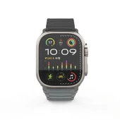 Watch Ultra 49mm Uyumlu Akıllı Saat Kordonu-122 Silikon Kordon Strap Kayış - 2