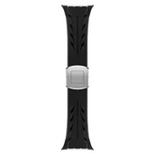 Watch 42mm Uyumlu Akıllı Saat Kordonu-127 Metal Tokalı Silikon Kordon - 9