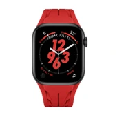 Watch 44mm Uyumlu Akıllı Saat Kordonu-127 Metal Tokalı Silikon Kordon - 10