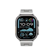 Watch Ultra 49mm Uyumlu Akıllı Saat Kordonu-125 Metal Kordon Strap Kayış - 2