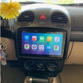 Volkswagen Beetle Araç Multimedya Android Ekran Carplay Double Teyp 4+64 9" 04-07 Black CADENCE thumbnail 5
