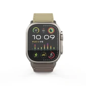 Watch Ultra 49mm Uyumlu Akıllı Saat Kordonu-122 Silikon Kordon Strap Kayış - 7