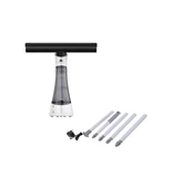 AUHMA 140mL Su Tankı Kapasiteli, 4 LED Işıklı Vakumlu Pencere Süpürgesi WHL-106 - 4