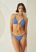 Nbb Bayan Düz Renk Üçgen Bikini Mayo 51621 - 1