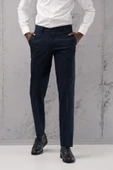Regular Fit Pamuklu Yan Cep Klasik Yazlık Gabardin Pantolon - 8
