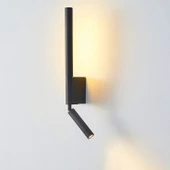 6+3 Watt, Döner Direk, Oynar Başlıklı Led Yatakbaşı Armatür, Led Duvar Aplik, Modern Yatakbaşı Aplik - 7