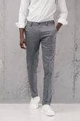 Slimfit Pamuklu Yan Cep Yazlık Gabardin Pantolon - 2