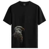 Fly Learn - %100 Pamuklu Erkek Siyah Tişört - Premium Quality thumbnail 1