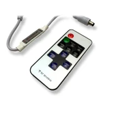 El kumandası tek renkli uzaktan kumanda LED ışık kablosuz kontrol cihazı lamba kontrolü DC 5-24V 12A - 4