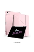 iPad Air 13 inç 2025 M3 Çip Uyumlu Kalem Bölmeli Standlı Akıllı Fuchsia Trifolding Tablet Kılıfı thumbnail 1
