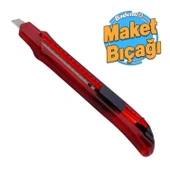 Plastik Maket Bıçağı Kırtasiye Halı Bıçağı Bıçak 13 cm - 1
