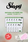 Sleepy Natural Hassas Hijyenik 24 lü Normal Ped 11 AL 10 ÖDE ve Şampuan Fırçası - 1