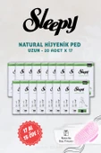 17 AL 15 ÖDE Sleepy Natural Ultra Hassas Hijyenik 20 li Uzun Ped ve Saç Fırçası thumbnail 1