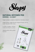 Sleepy Natural Hijyenik Ped Normal 24 Adet 17 AL 15 ÖDE ve Doğal Islak Mendil 50 li thumbnail 2